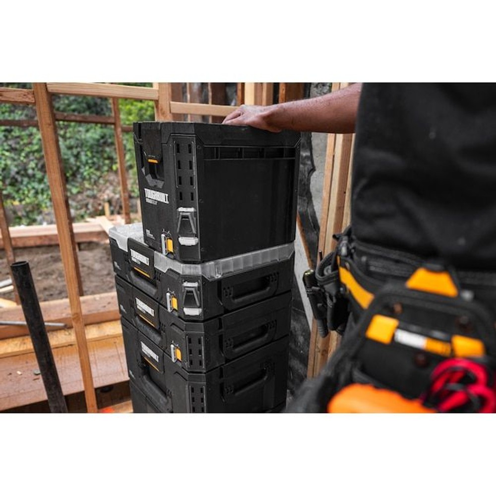 TOUGHBUILT（タフビルト）STACK TECH(スタックテック) 　ClipTechハブ 3個セット, ブラック, TB-B1S3-A-50