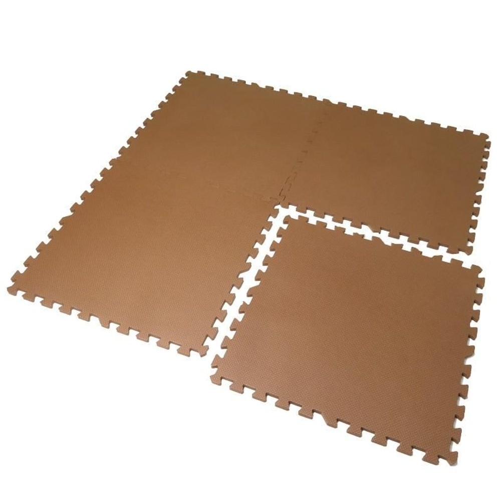 大判つなげるソフトマット　4枚組, アイボリ, 大判