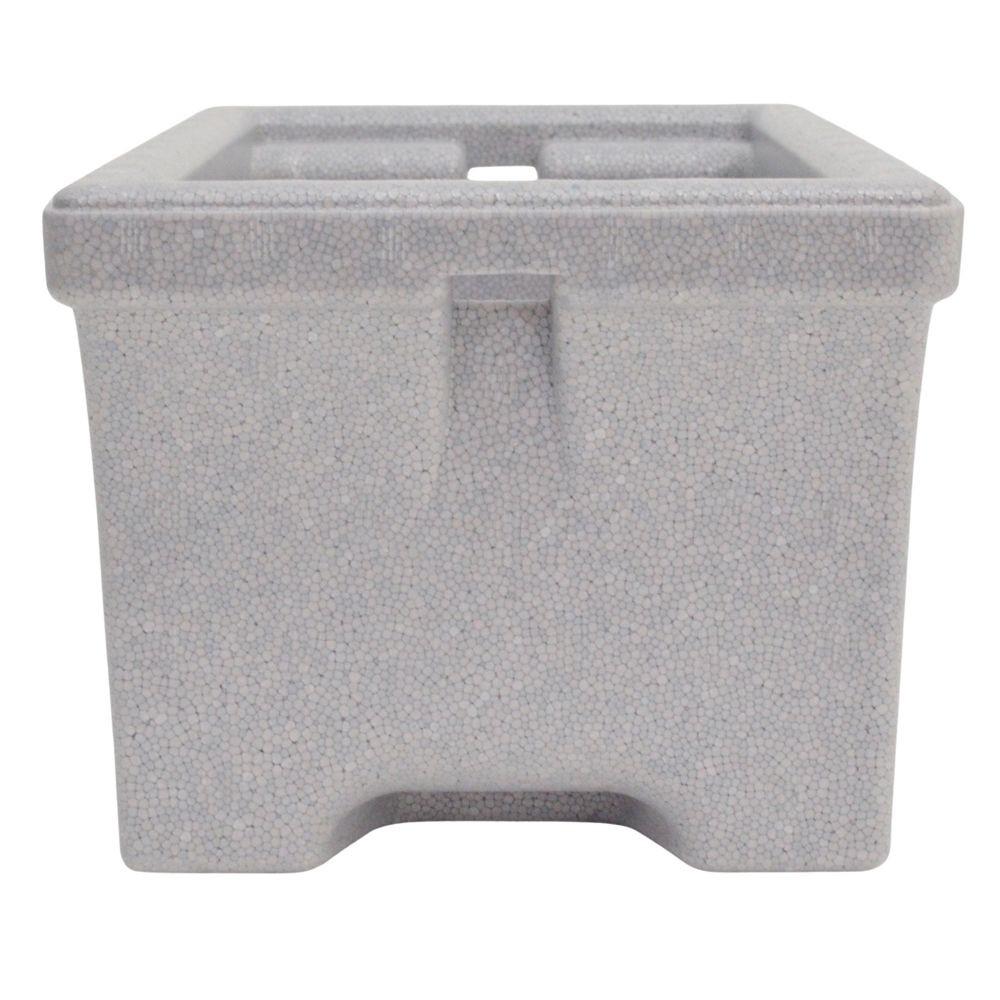 スドー　メダカの発泡鉢小, グレー, 小