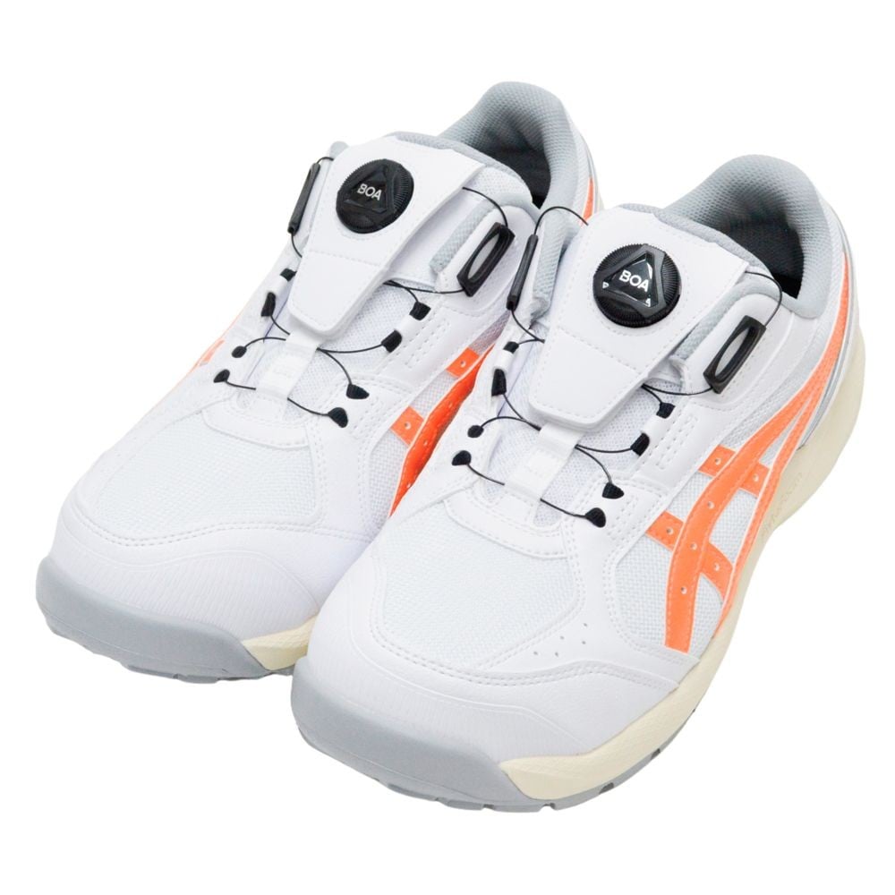アシックス（ASICS） ウィンジョブ CP229 ＢＯＡ ホワイト&times;サンピーチ, ホワイト&times;サンビーチ, 25.5cm