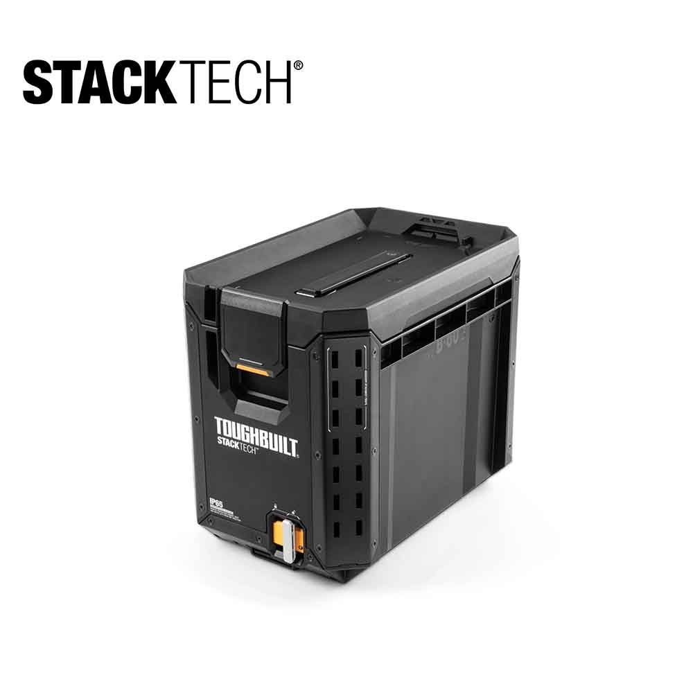【数量限定】TOUGHBUILT（タフビルト）STACK TECH(スタックテック) 　ハーフツールボックス, ブラック, TB-B1-B-60C