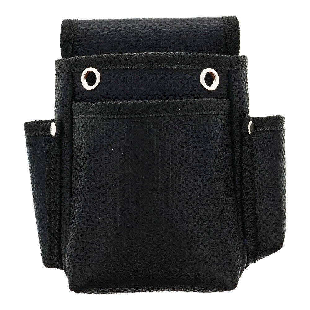 ＷＭα　腰袋２段　小　ＷＭα１００Ｓ, 黒, 小