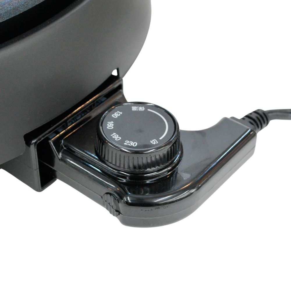 WIZ'A ウィザ　フタが立てられるグリル鍋, 黒, 1個入り