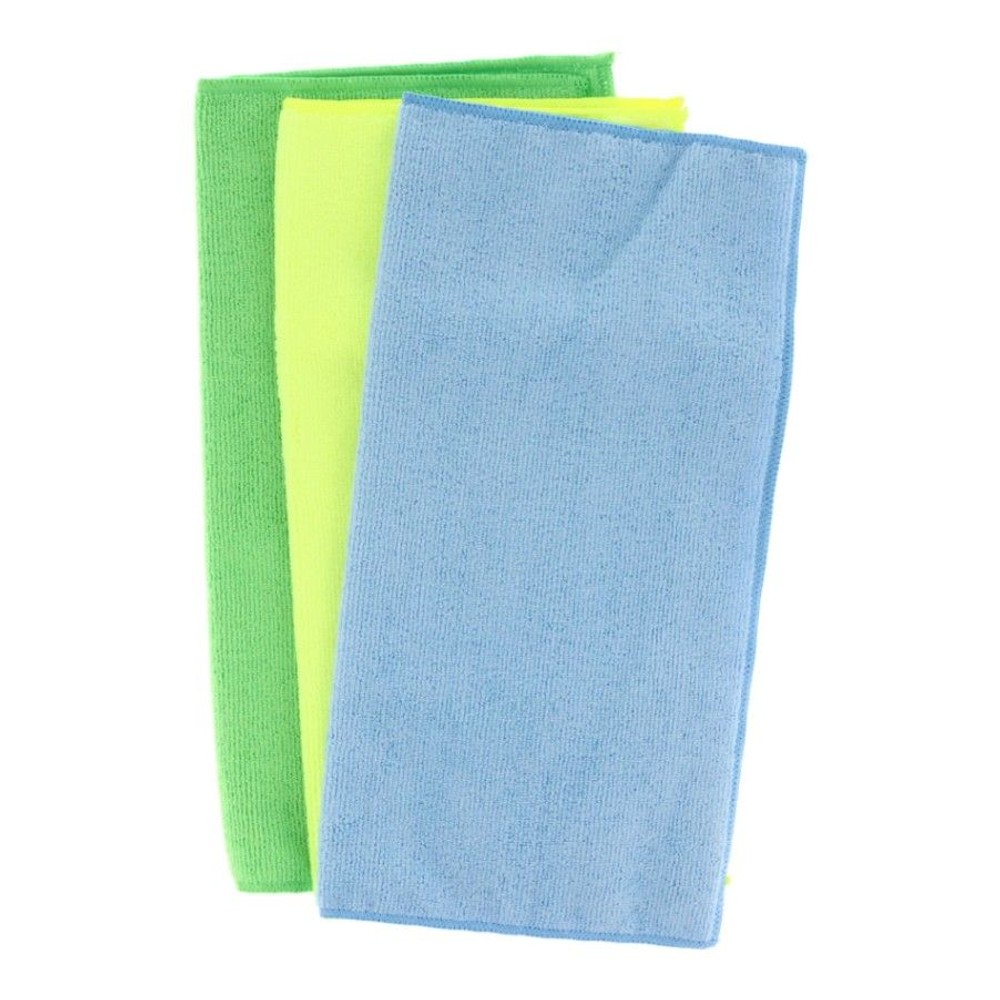 ●マイクロファイバークロス　3枚入り　35ｘ35ｃｍ, アソート, 3枚入り