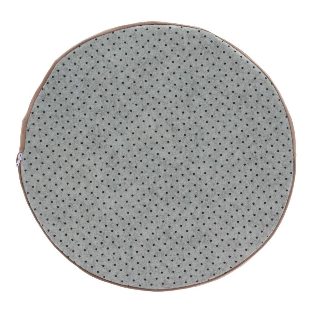 ウイザ WIZ'A チェアパッド　低反発, ブラウン, 約35×35×3.5ｃｍ