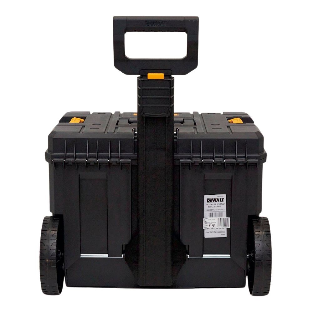 DEWALT/デウォルト システムツールボックス TSTAK2.0 ティースタックモバイルツールボックス DWST83347-1, 黒/黄, DWST83343-1