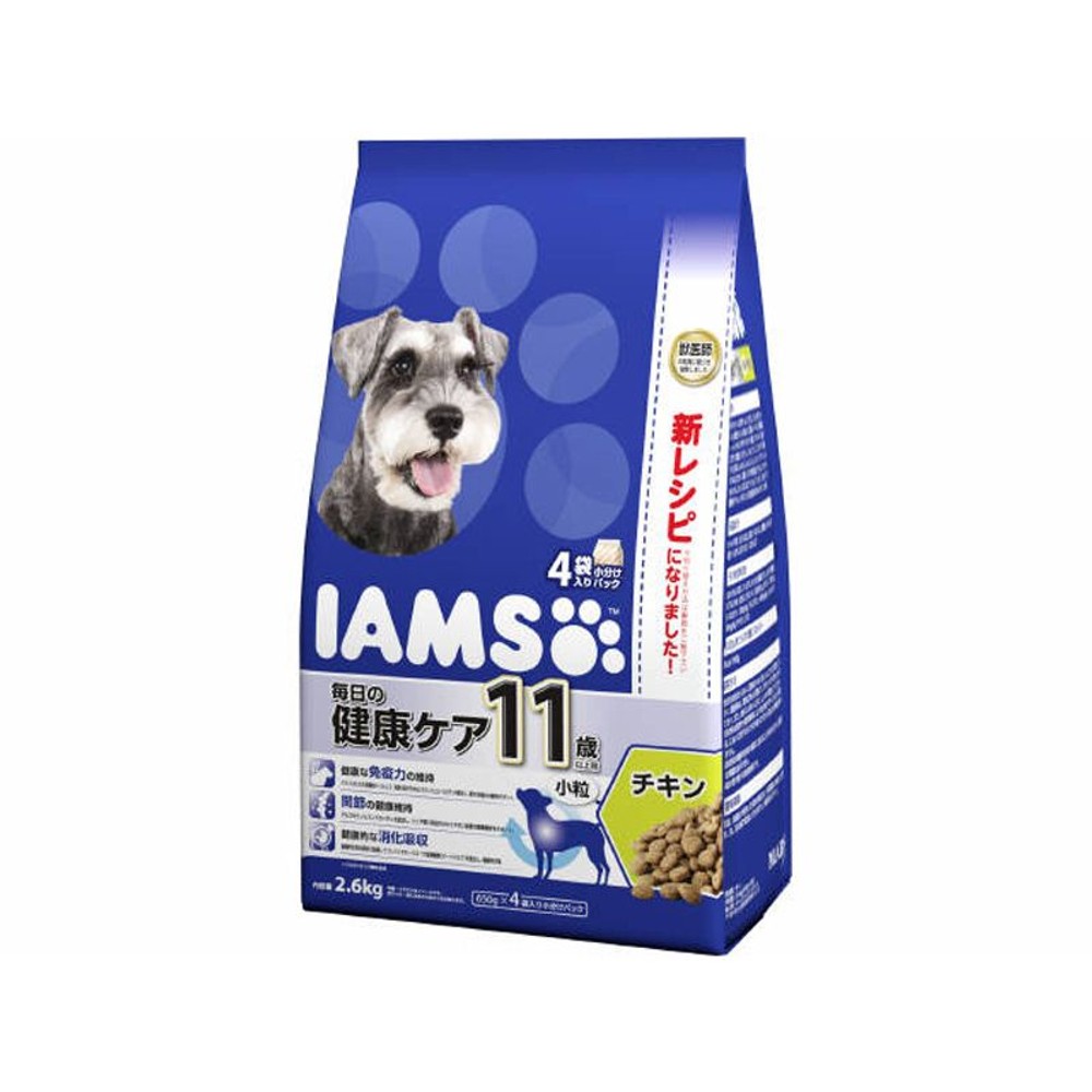 アイムス　11歳以上用毎日の健康ケアチキン小粒2．6ｋｇ, チキン小粒, 2.6kg