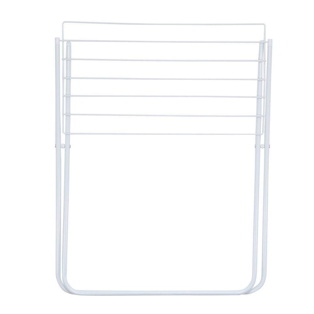 デザイン　タオルハンガースタンド７枚掛け, ホワイト, 7枚掛け