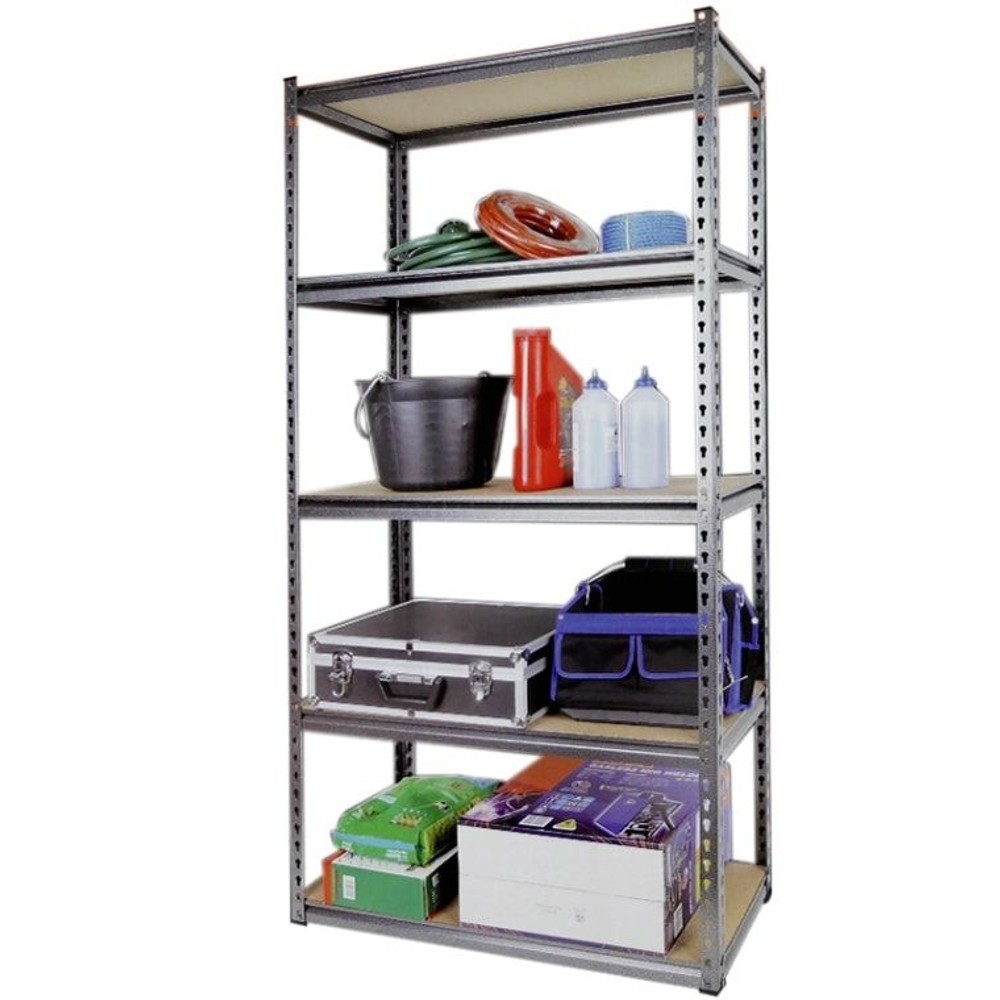 シェルフラック, シルバー/木目（3）, 3段