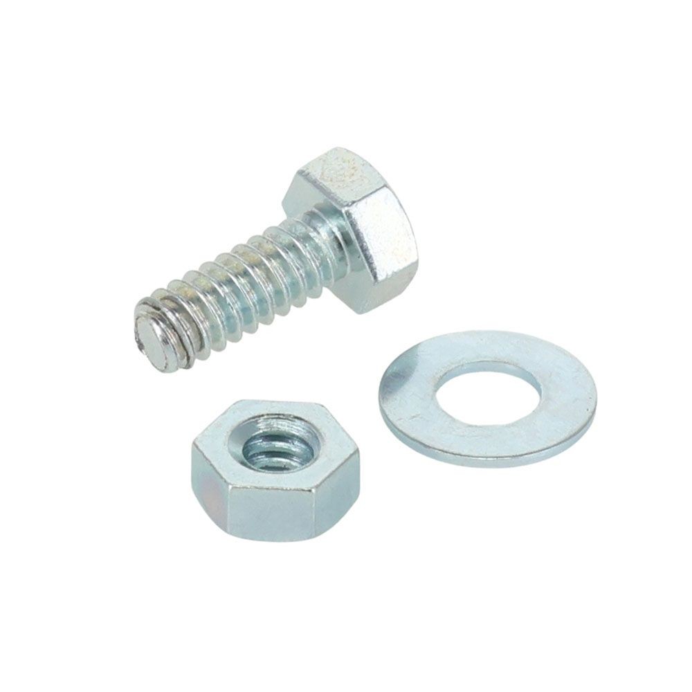 六角ボルト　Ｗ３／１６&times;１２　４入, シルバー, W3/16&times;12mm