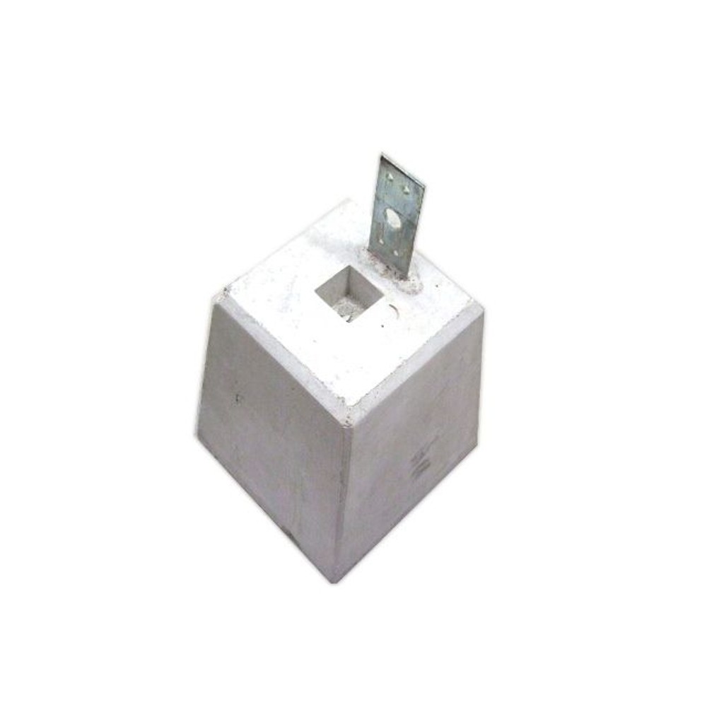 コンクリート羽子板付き束石　Ｈ２４０, -, 240mm