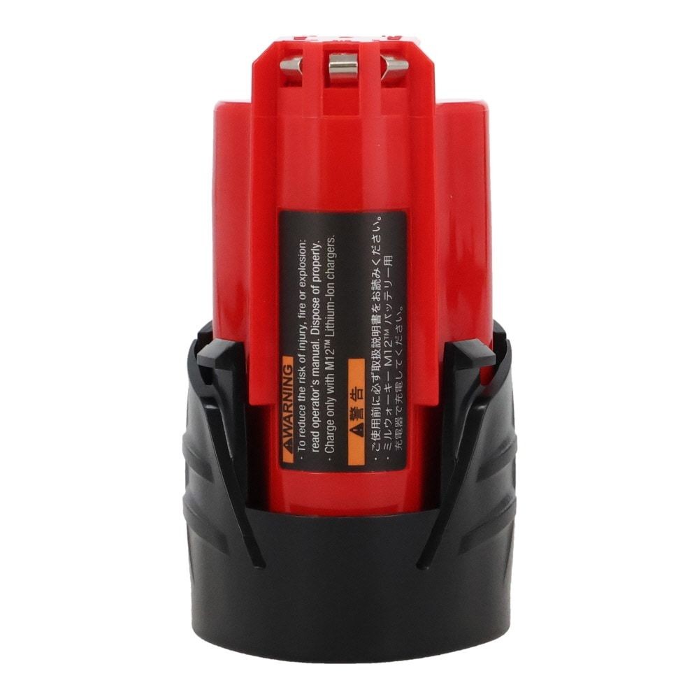 Milwaukee M12 2.0Ah バッテリー, 2.0Ah, 12V