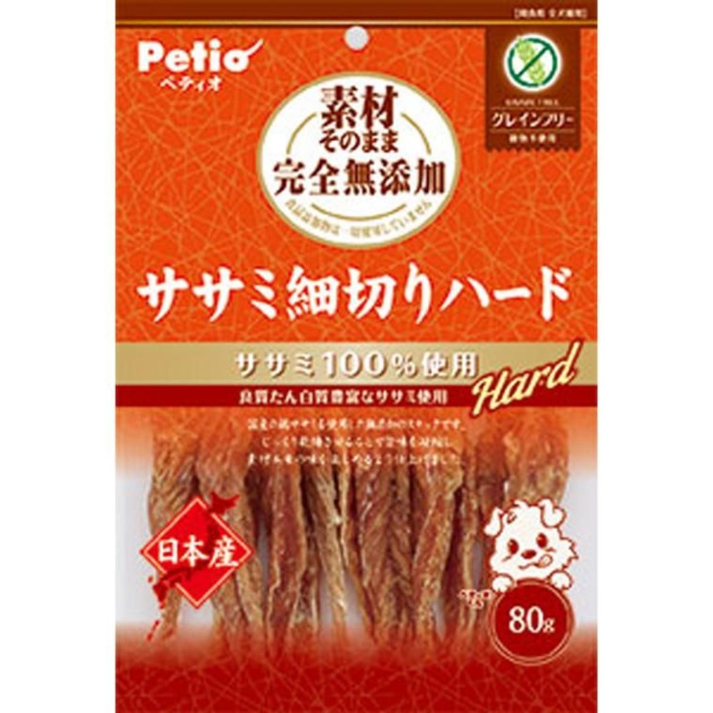ペティオ　素材そのまま完全無添加ササミ細切りハード80ｇ, その他カラー１, その他サイズ１