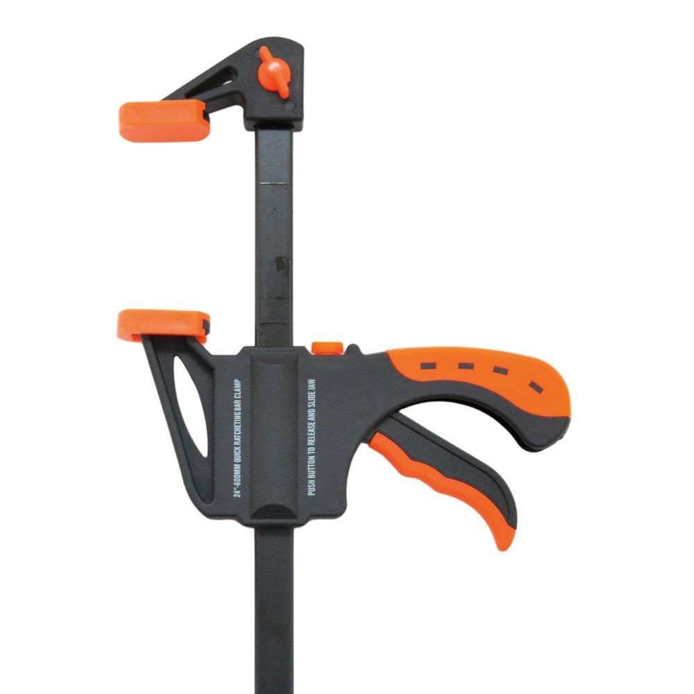 ウィザ WIZ'A　クイックバークランプ　ＧＴＱＣー６００, ワンタッチ式, 600mm