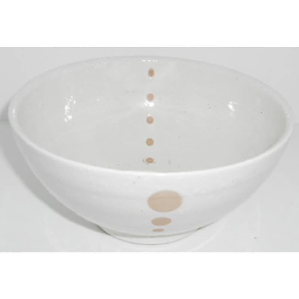 うどん丼　白釉水玉, その他カラー１, その他サイズ１