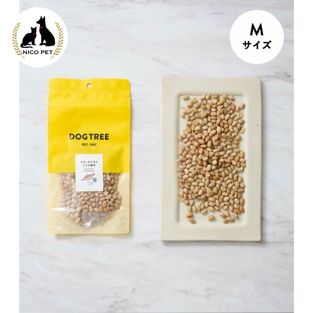 ドッグツリー フリーズドライこつぶ納豆 M 30g, 小粒納豆, 30g