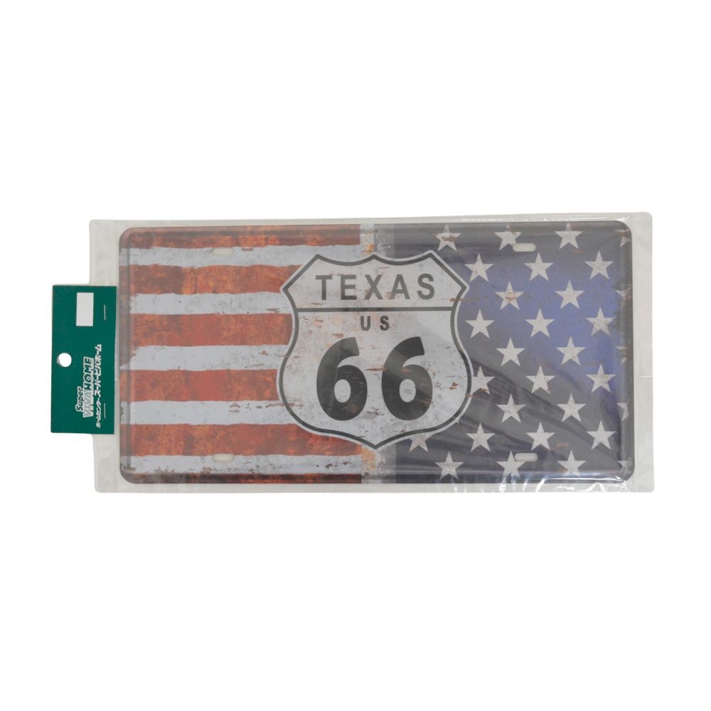 ティンプレート　星＆６６１ー５７７, 星条旗＆ルート６６, 約150&times;300mm