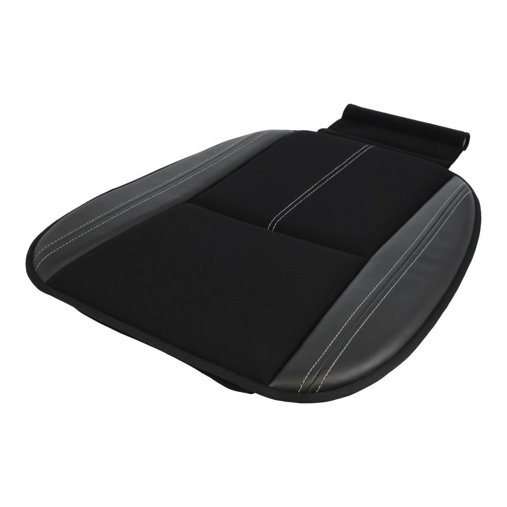 ＢｏｎＦｏｒｍ　ベーシックレザー　シングルクッション　ブラック, ブラック, 45&times;48cm