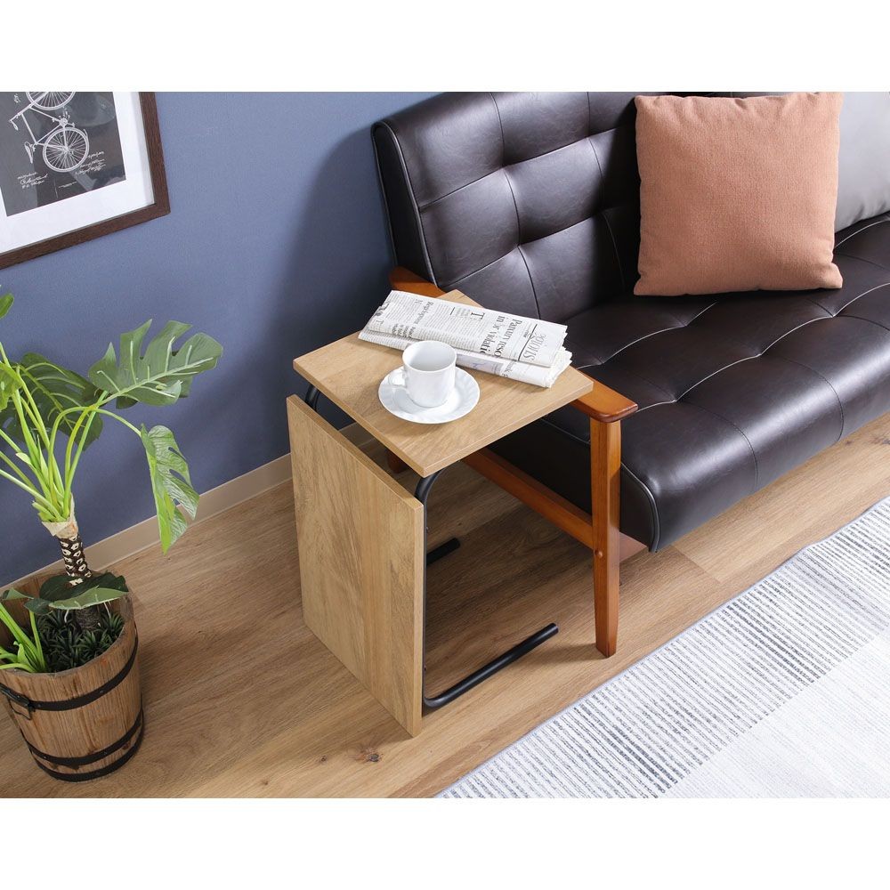 不二貿易 ＥＺＢＯ　２ＷＡＹテーブル（小）　ＮＡ【メーカー直送・代引不可】, ナチュラル, 幅300mm&times;奥行315mm&times;高さ535mm