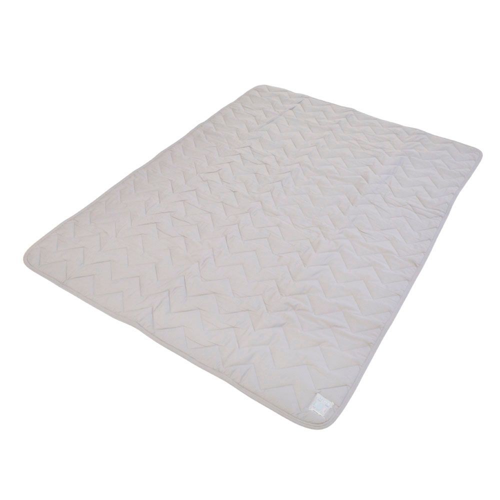 WIZ'A ウイザ　除湿シート入洗えるベッドパッド, グレー, ダブル