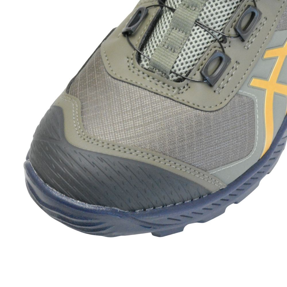 アシックス（ASICS） ウィンジョブCP604 GーTX BOA マントルグリーン&times;タイガーイエロー, マントルグリーン&times;タイガーイエロー, 25.0cm