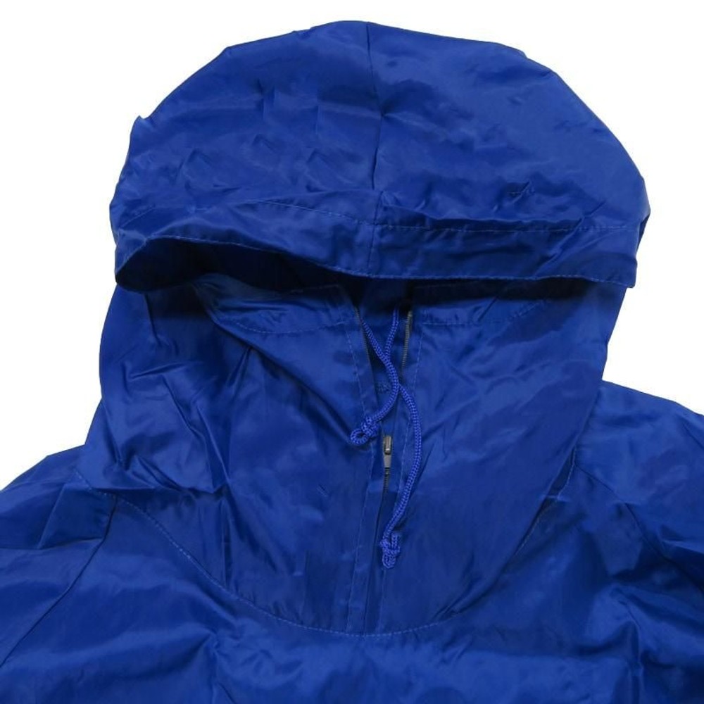 コンパクトに折りたためるヤッケ　ロイヤルブルー, ブルー（M）, Ｍサイズ