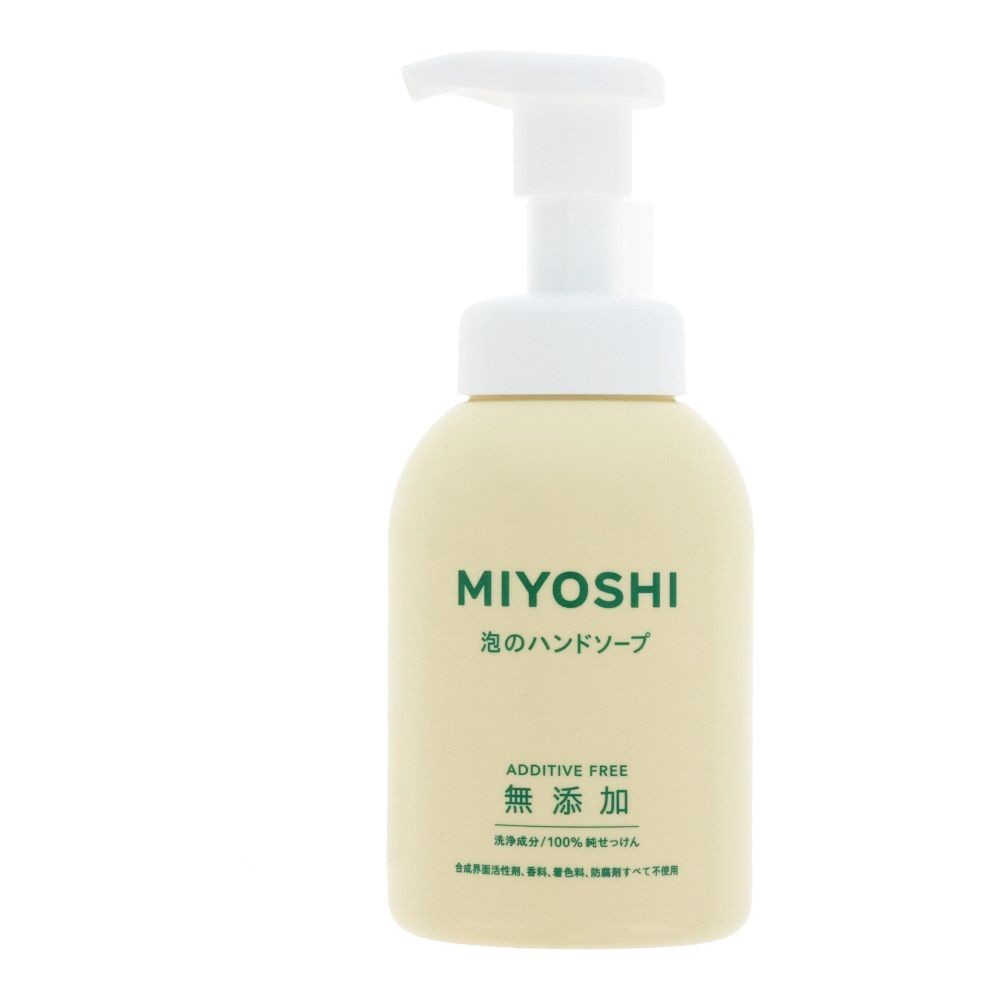 MIYOSHI　無添加せっけん　泡のハンドソープ　３５０ｍｌ, 本体, 350ml