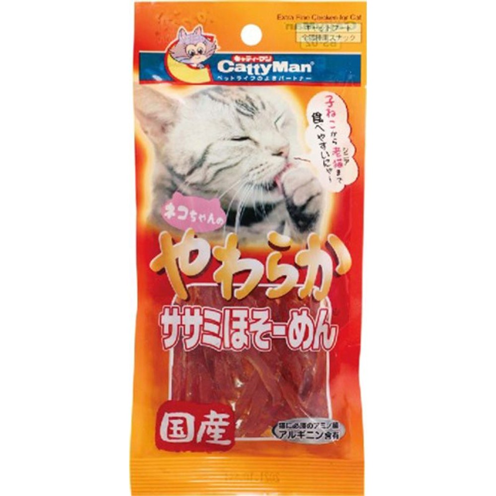 ドギ―マンやわらかササミめん30Ｇ, やわらかササミ, 30g