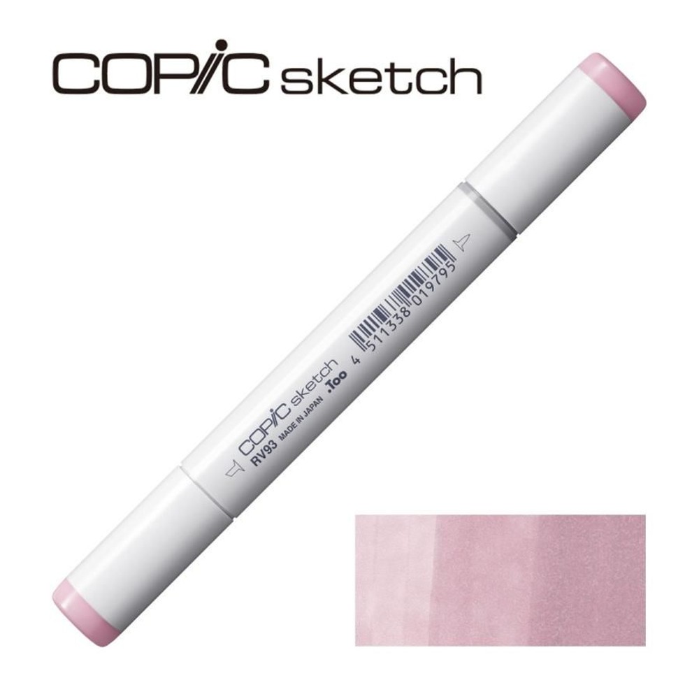 コピックスケッチ RV93 スモーキー・パープル, RV93 スモーキー・パープル, スケッチ