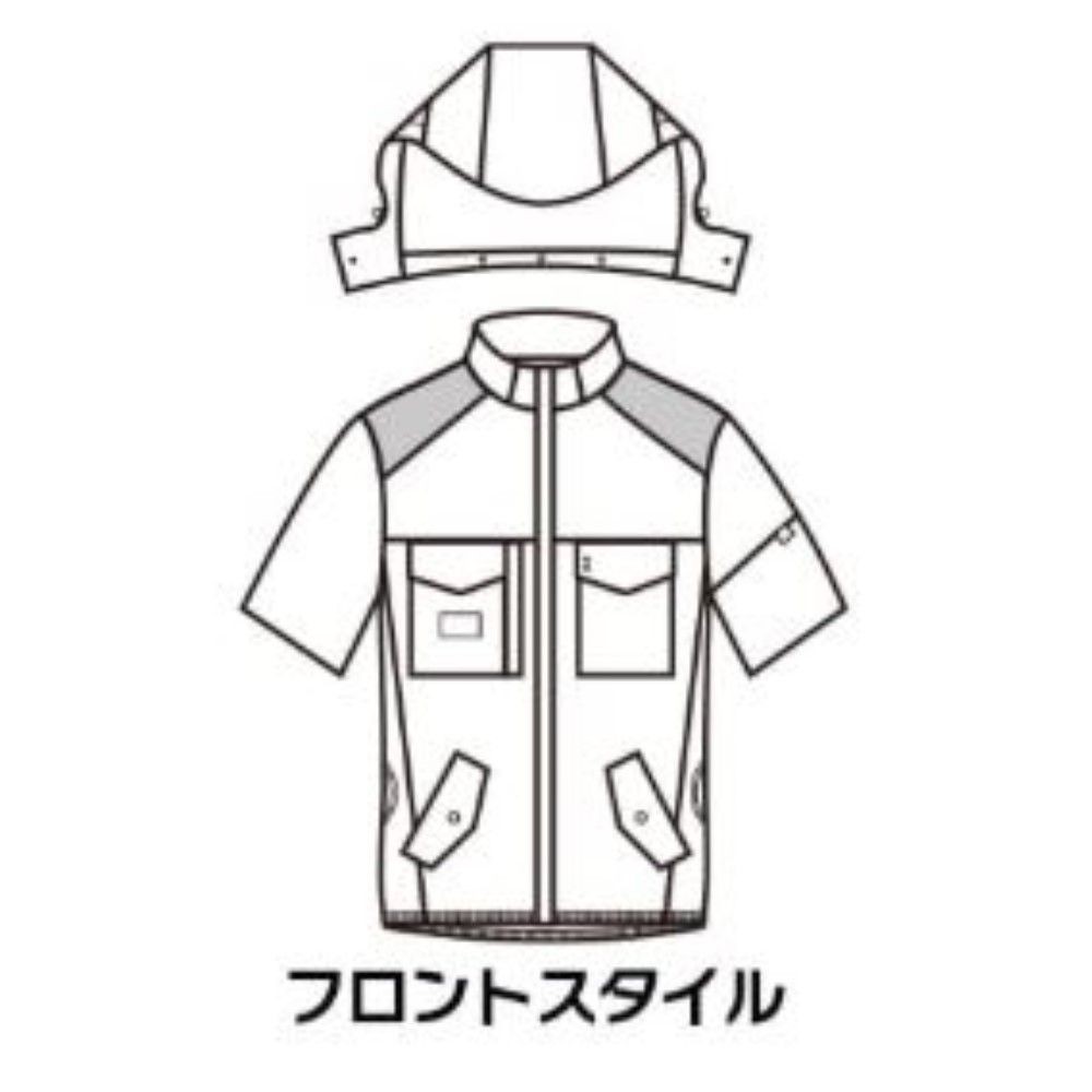 BURTLE AIRCRAFT バートル エアークラフト AC1156 ブラック, ブラック, Lサイズ