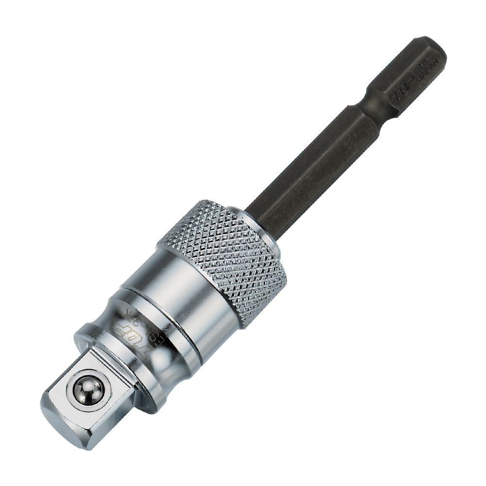 トップ工業（TOP） 電動ドリル用　強替軸ソケットアダプター　六角　差込角９．５ｍｍ　４０V対応 ESA-3TK, 電動ドリル用, 9.5mm