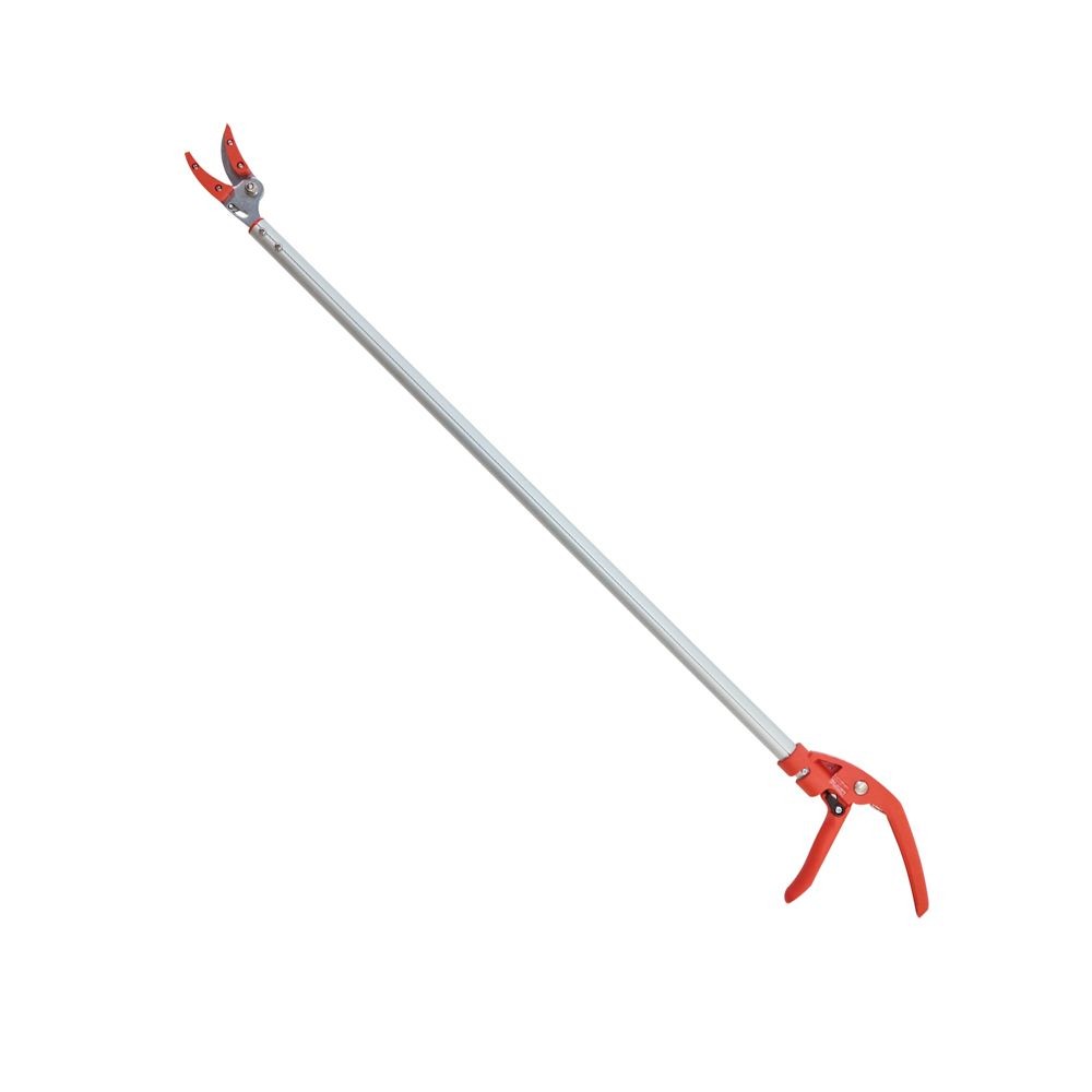 ＷＩＺＡ　ショート高枝切鋏　標準刃　1ｍ, オレンジ／シルバー, 全長：1,000mm