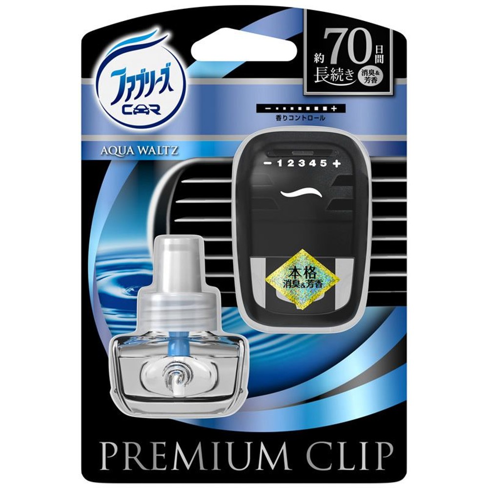 ファブリーズ　プレミアムクリップ　アクアワルツ, アクアワルツ, 本体