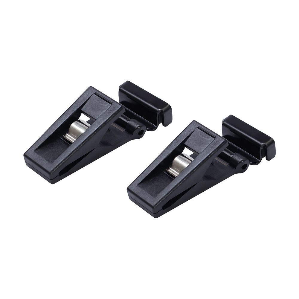 槌屋ヤック　マグネットクリップ　2個入り　ＢＫ　Ｌ-24, ブラック, L-24