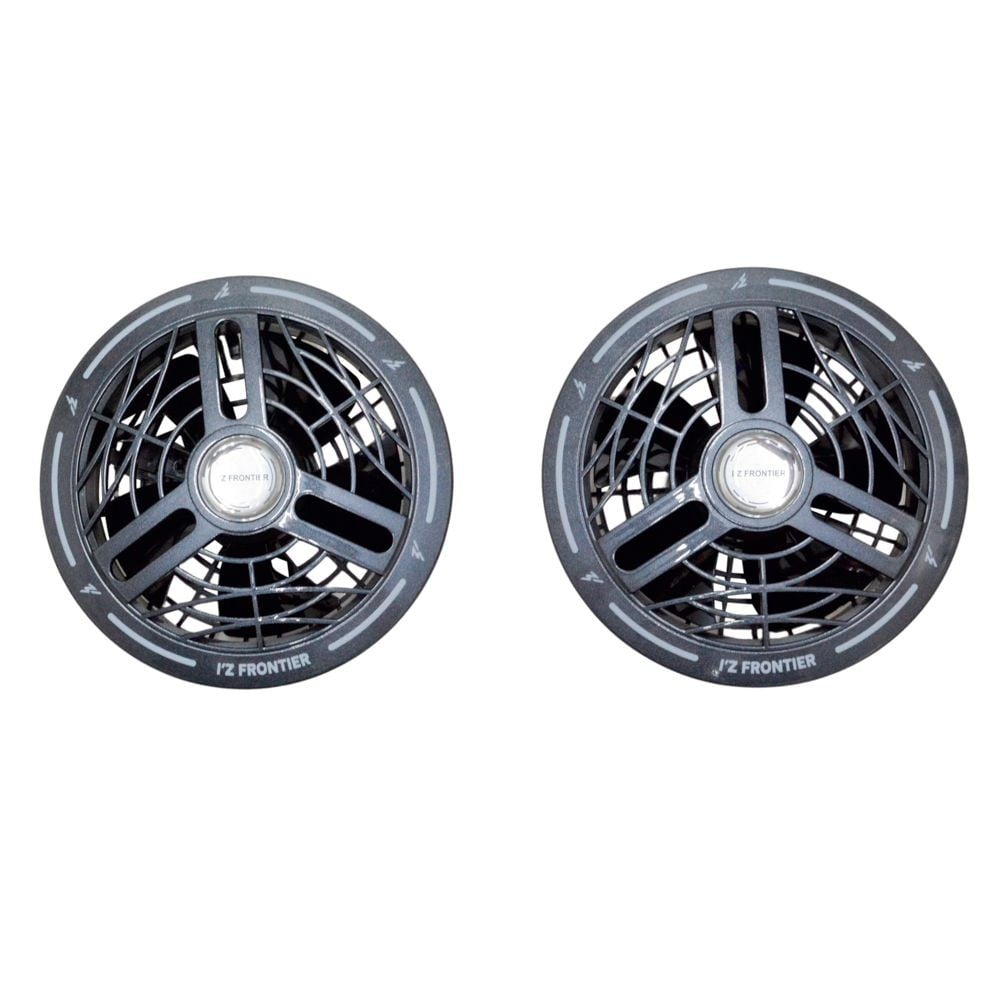 I'Z FRONTIER アイズフロンティア 90022 A.C.C.ファンセット 32V メタリックグレー, メタリックグレー, 32V