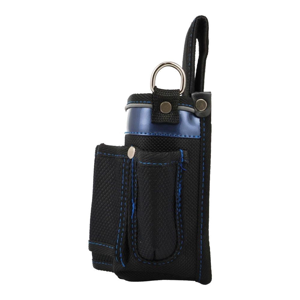 アークランズ WORKMASTER (ワークマスター) 小型腰袋 差付 1段, 黒, 差付1段