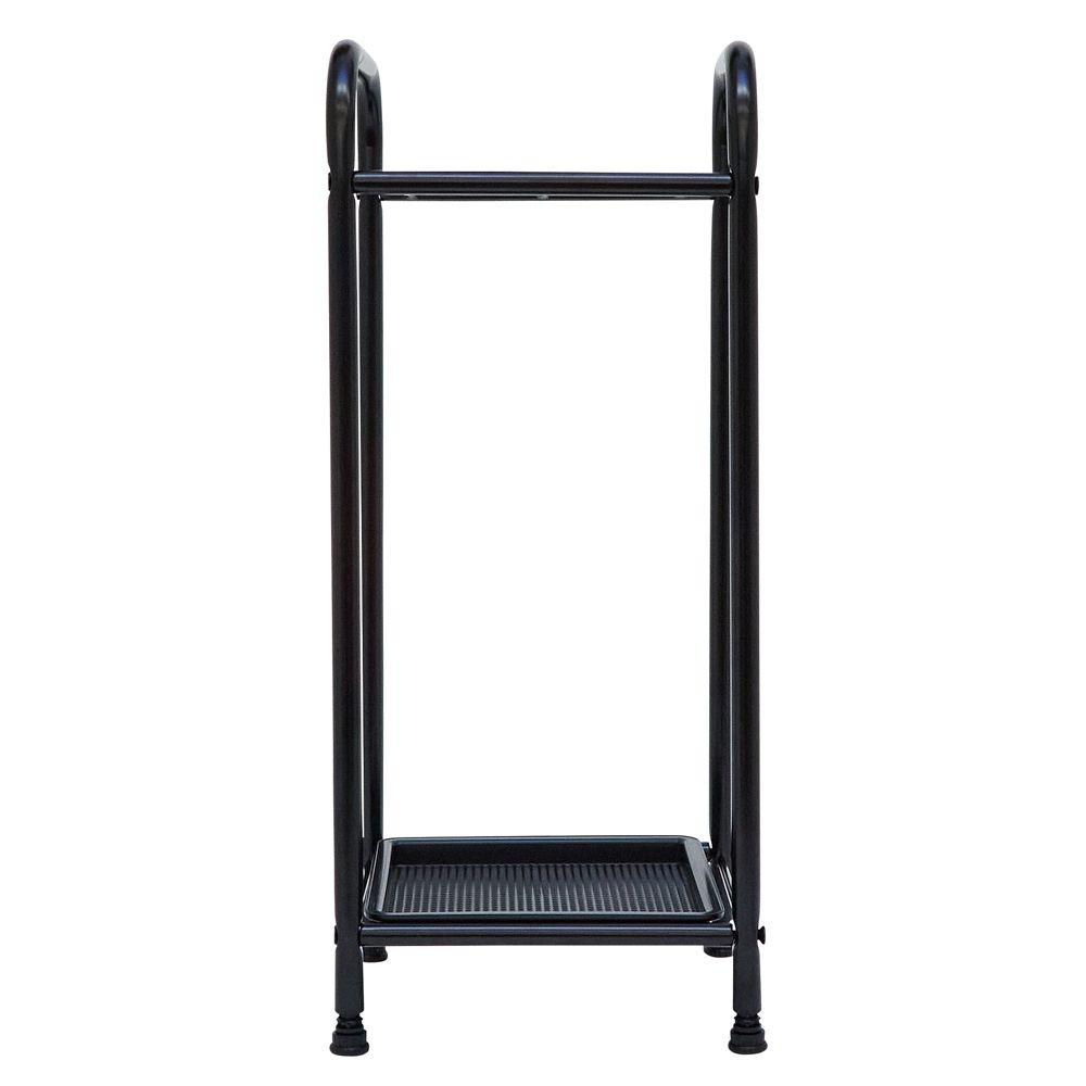 スチール傘立て　６本用　ブラック, ブラック, 6本用