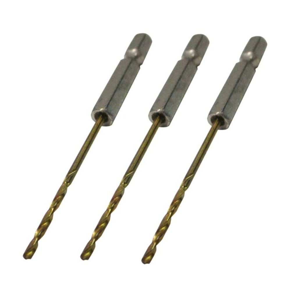 グレートツール 鉄工用ミドルタイプチタンドリル 2.5mm 3本入り GTMD-25, 鉄工用, 2.5mm