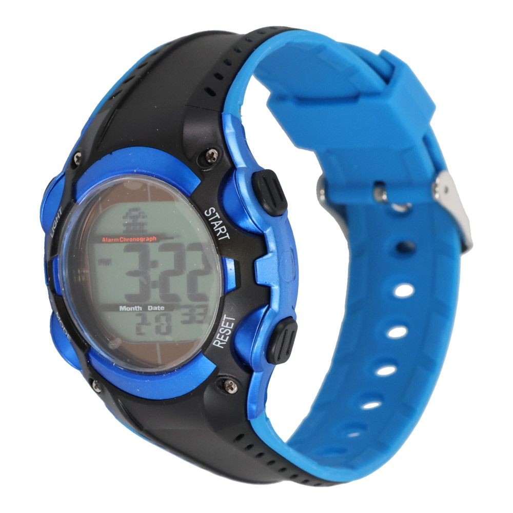 フォルミア　電波ソーラー腕時計, ブルー, メンズ