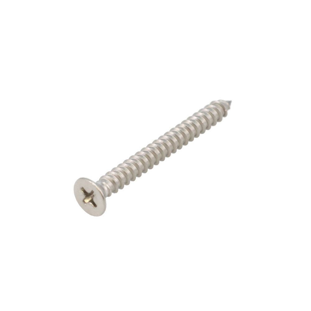 ステン　タッピング　皿　４&times;４０　６３４ーＣ１３２, ステンレス, 4&times;40