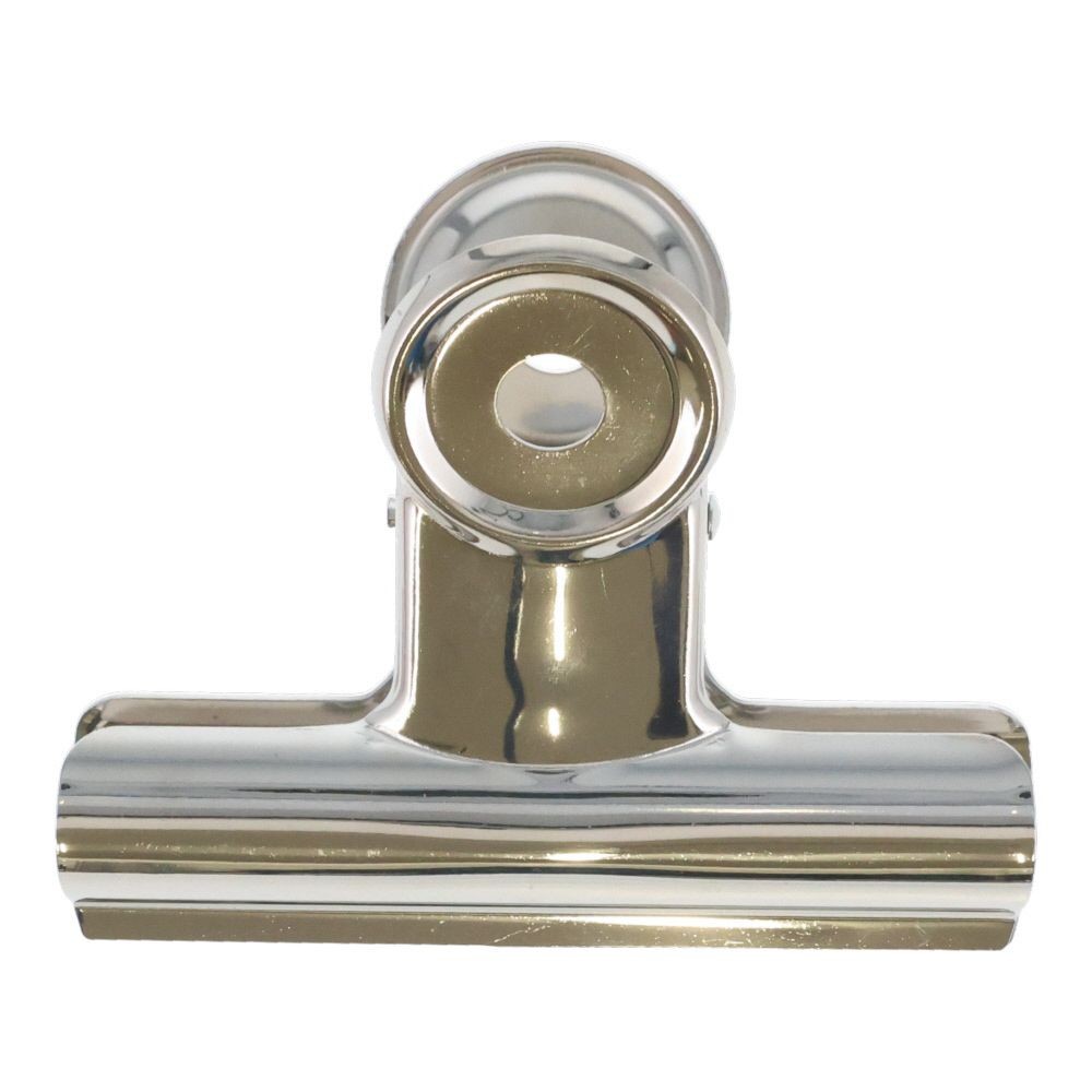 ベロス　目玉クリップ　シルバー, シルバー, 超特大