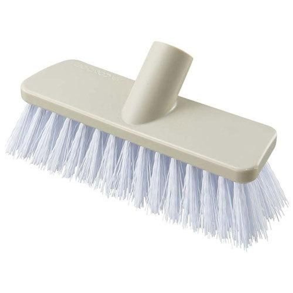 2989．ｊｐ＋　デッキブラシＰＥＴー18スペア, 白, 幅200×奥行80×高さ95mm