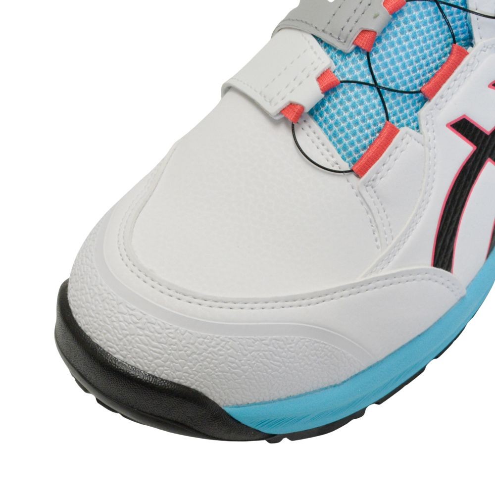 アシックス（ASICS） ウィンジョブCP309 BOA ホワイト&times;ブラック, ホワイト&times;ブラック, 25.0cm