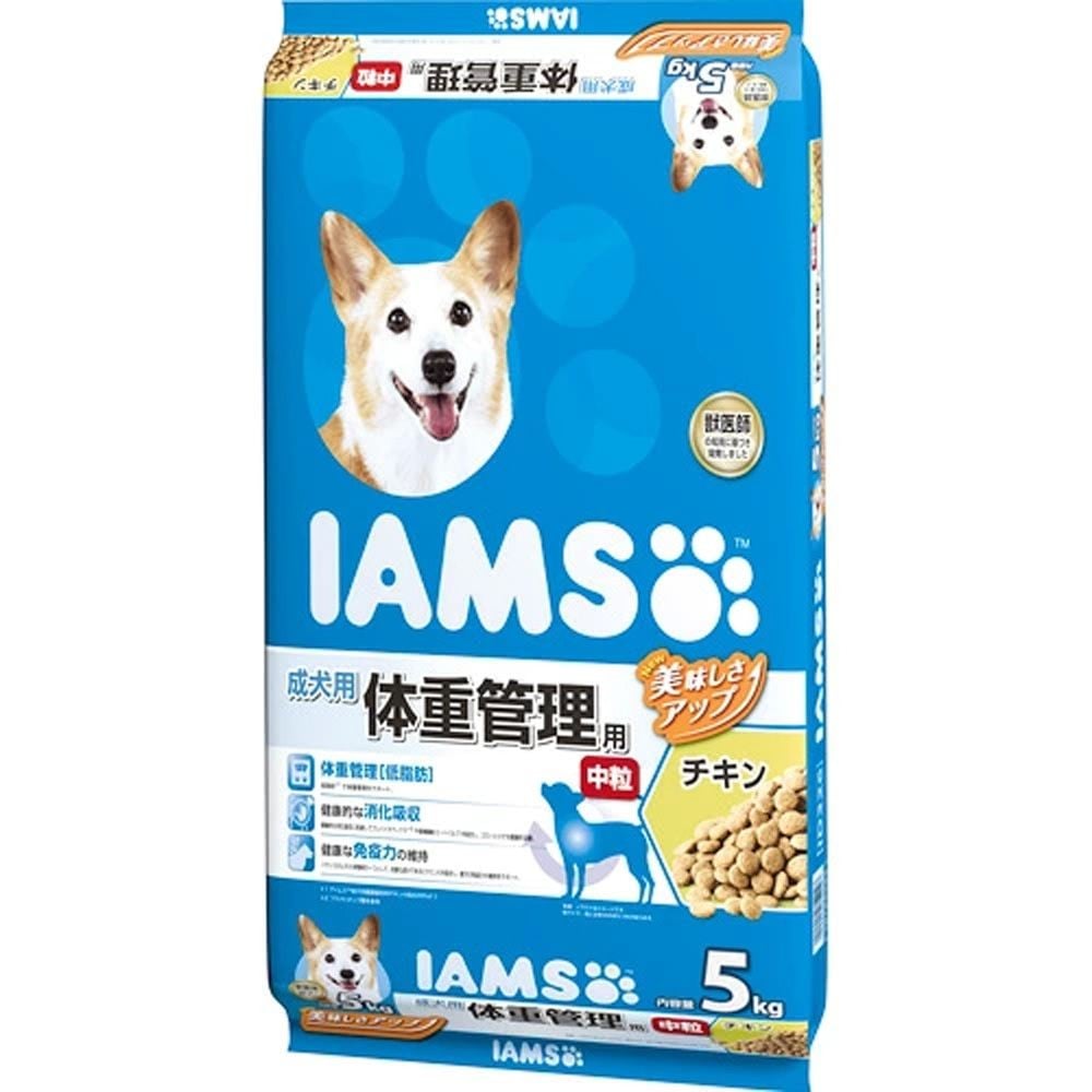 アイムス IAMS 体重管理用チキン 5kg, チキン, 5kg