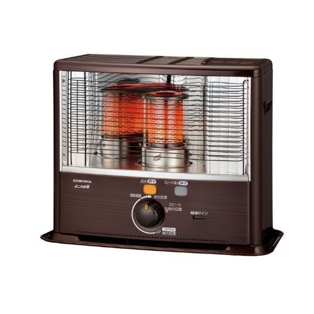 コロナ CORONA 石油ストーブ RX-2925WY (M), ダークブラウン, 幅61.8×奥行32.4×高さ46.7cm