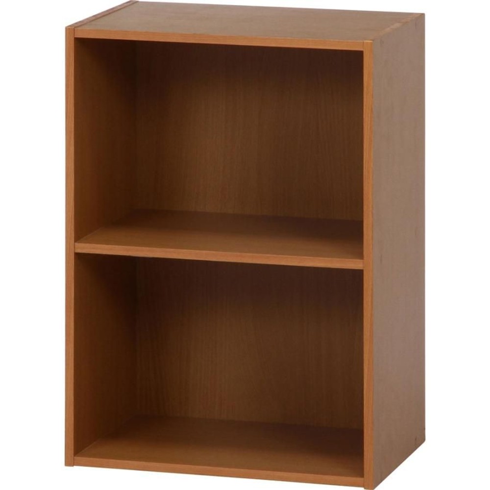 カラーボックス2段【メーカー直送・代引不可】, ホワイト, 2段