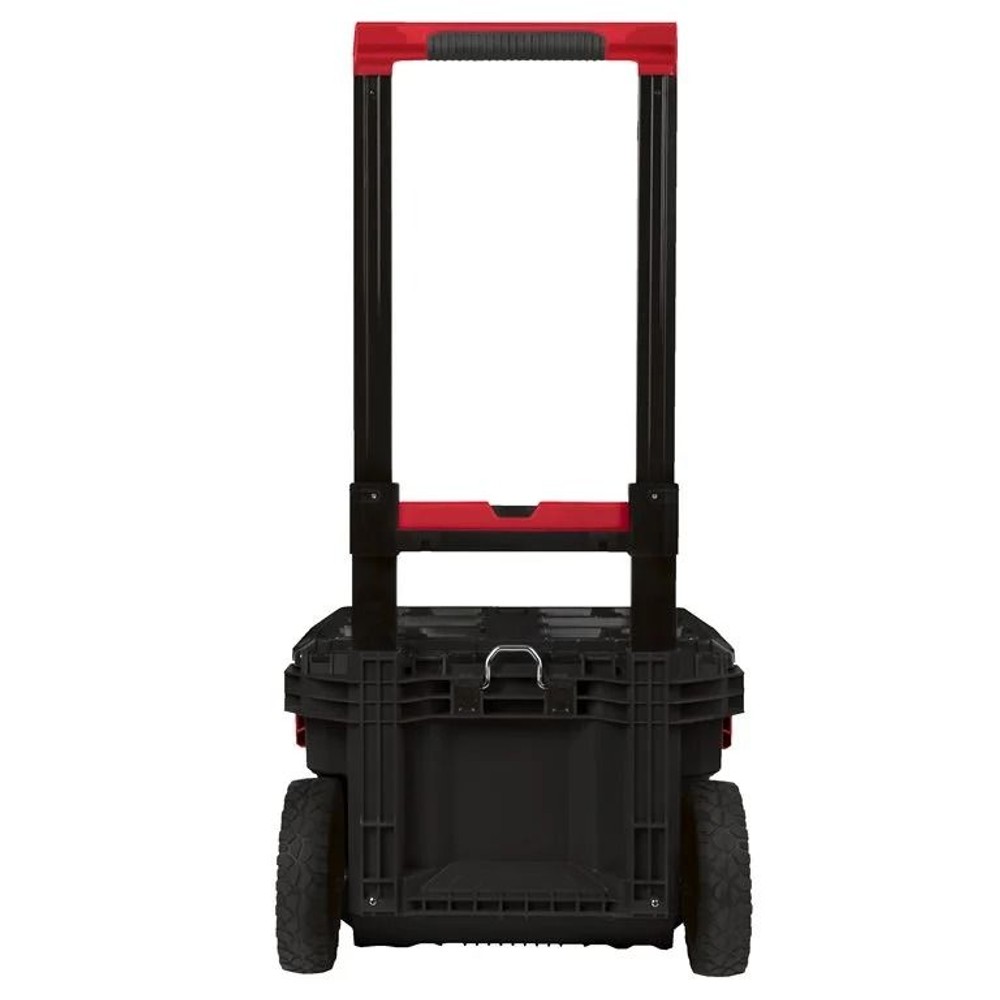 【数量限定】 milwaukee PACKOUT キャリー式ツールボックス ブラック, 黒, 幅56.1&times;奥行47.2&times;高さ49.5cm