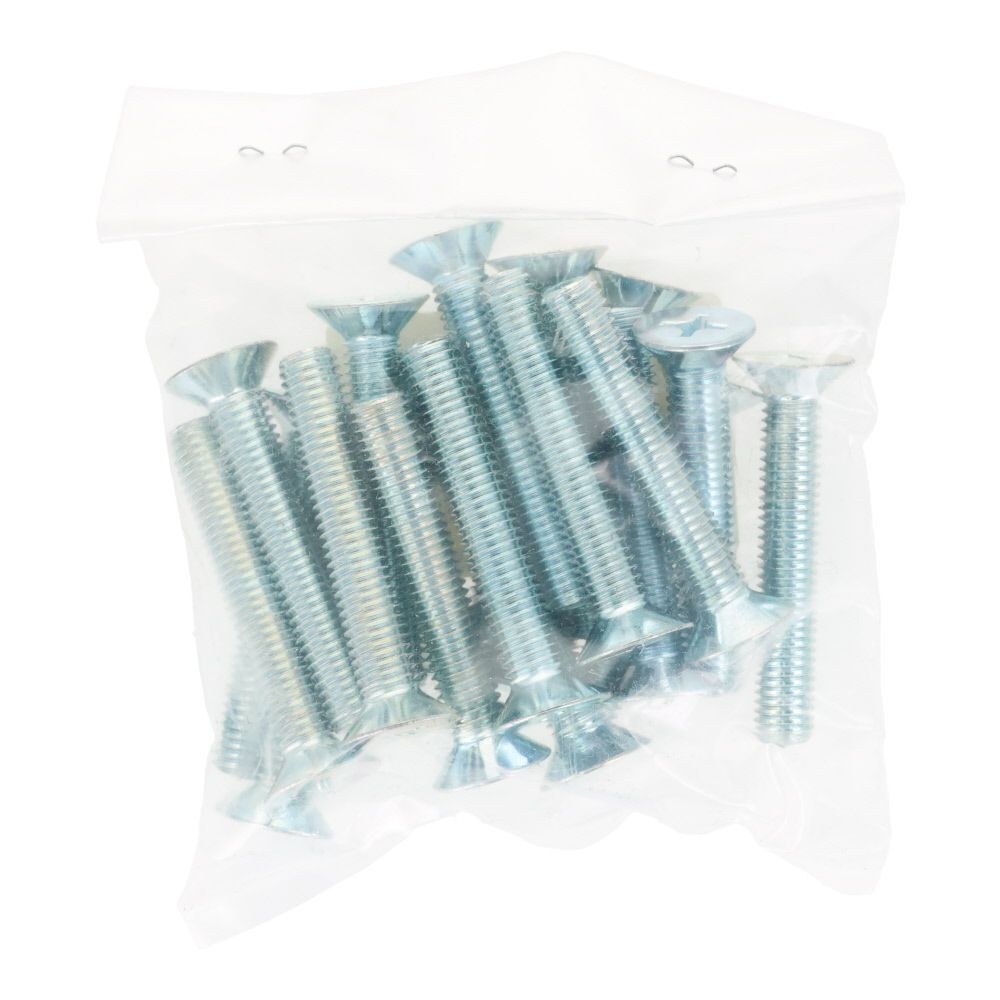 ユニクロ　小ねじ　皿　Ｍ８&times;５０　２０個入り, 小ねじ, M8&times;50