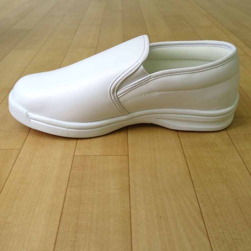 耐油底で滑りにくいシューズ　ホワイト, ホワイト（23.0）, 23.0cm