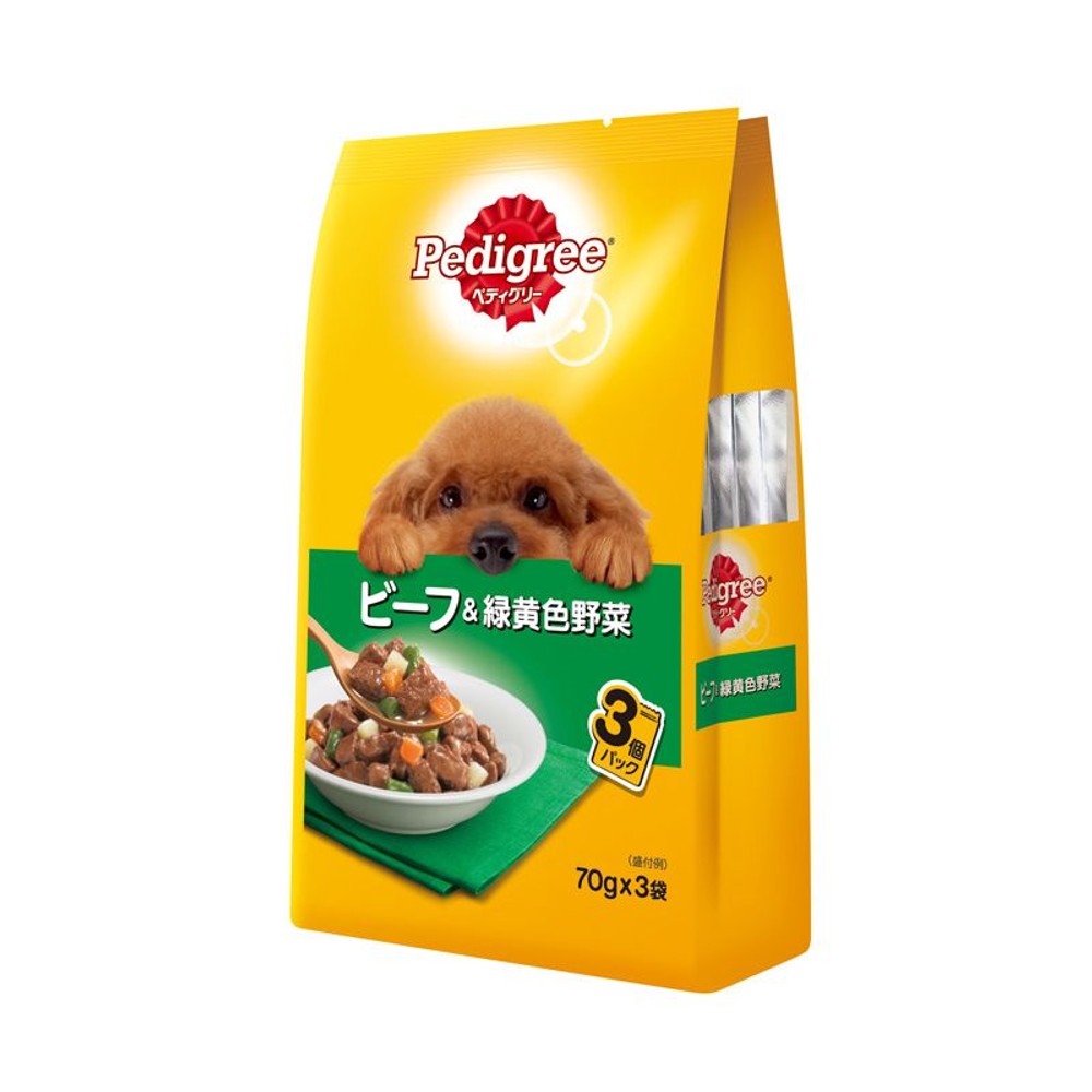 ペディグリー3Ｐ　成犬用旨みビーフ＆野菜, その他カラー１, その他サイズ１